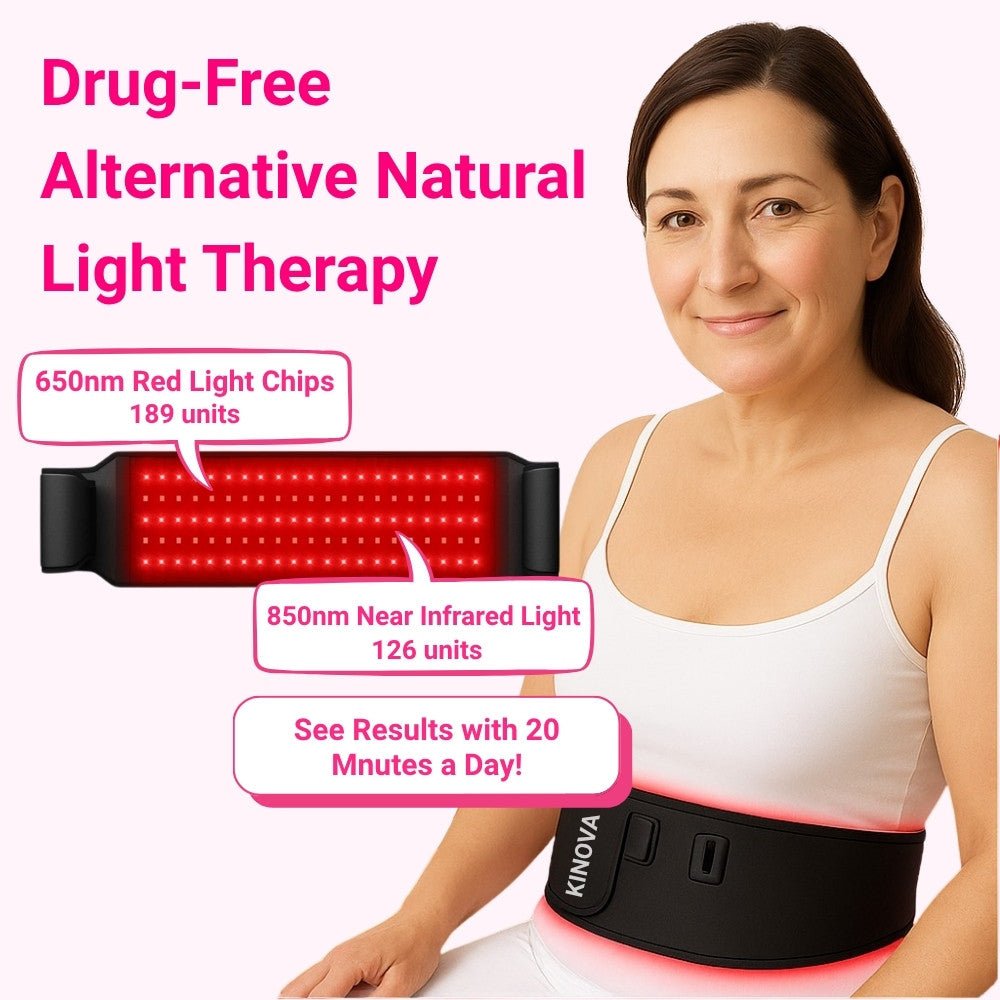 Kinova Red Light + Infrared Therapy Belt - TrendyTots